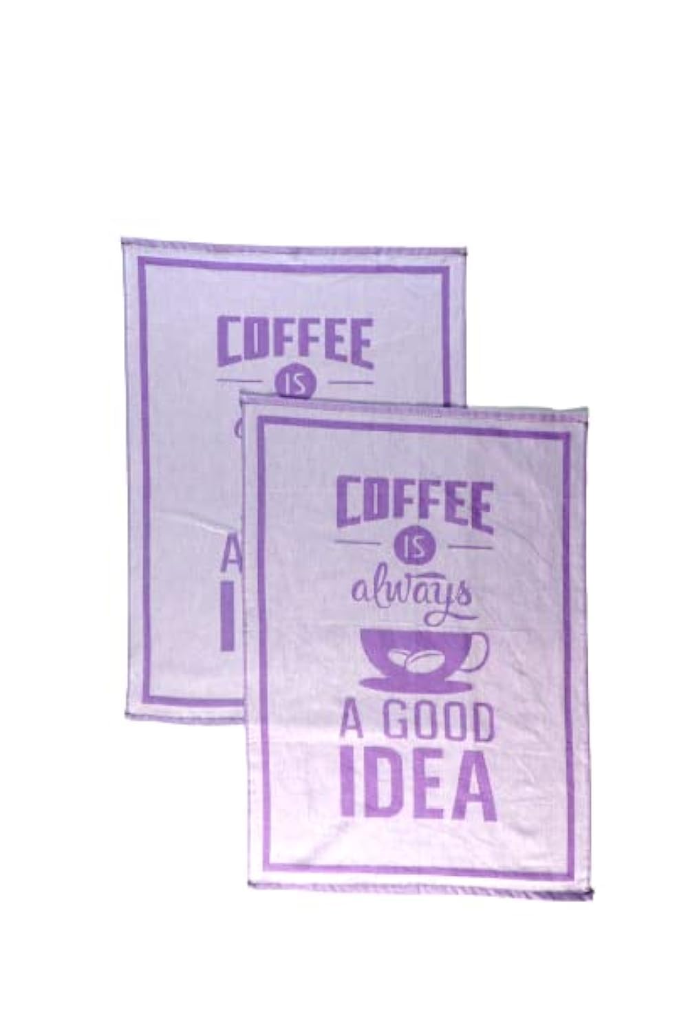Signoola Multi-Purpose Towel Set Of 3 Pcs 50 x 70 cm Purple coffe, 100% cotton.