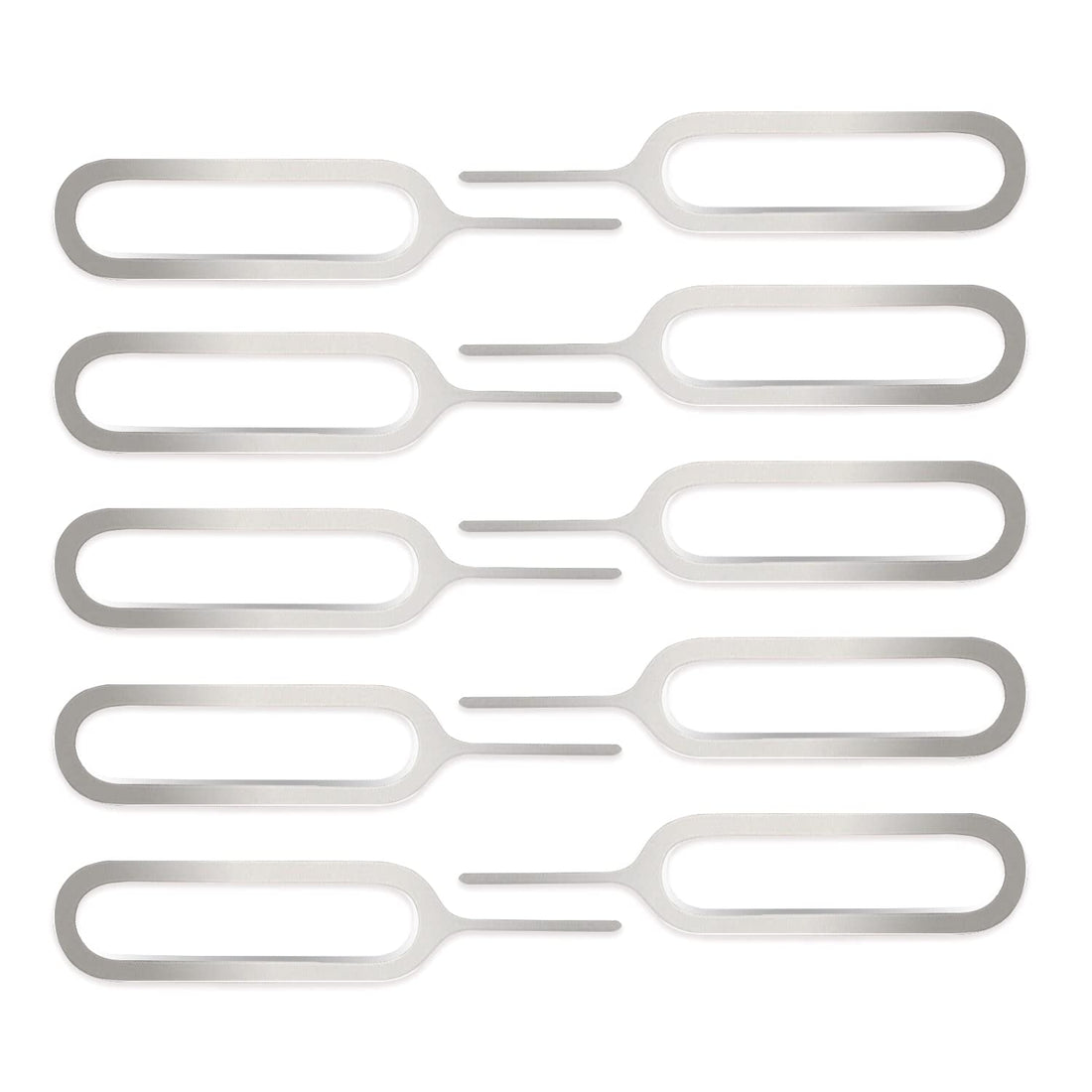 Sim Card Removal Tool 10 Pieces Sim Card Tray Ejecting Pin Remover Needle Opener Ejector for All iPhone and Most Smartphones Samsung Galaxy Cell Phone HTC Apple iPad (Pack of 10 SUS 304)