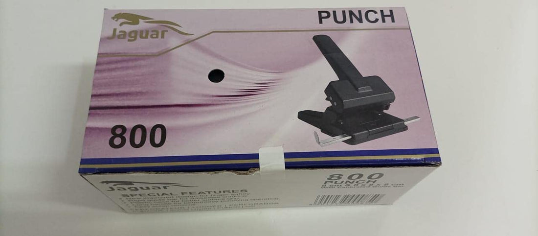Jaguar Large Punch No. 800, Made in India - Beige