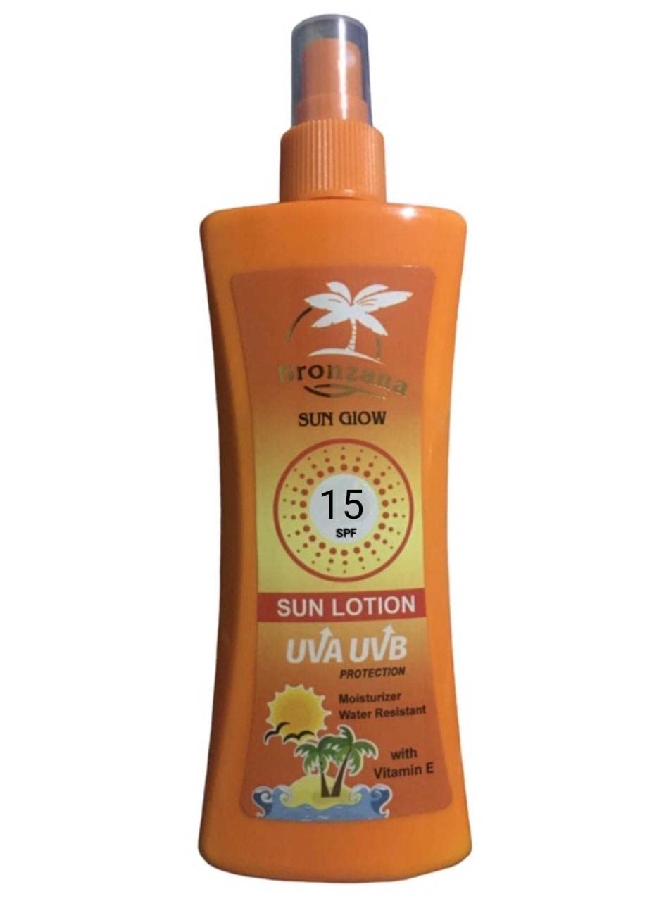 Bronzana Sun Glow Sun Lotion SPF 15, 250 ml