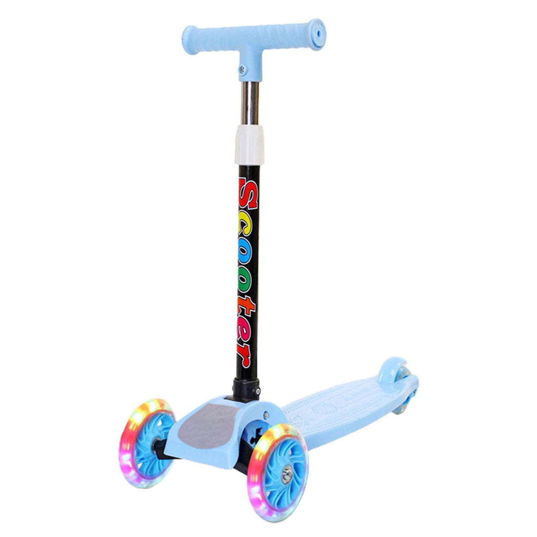 Kids Scooter 3 Wheel - Big Wheels Foldable Kick ScooterAges 2 To 8 | Lightweight And Foldable Scooter For Kids