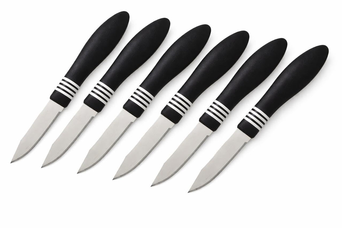 Serrated Steak Knives Set – Stainless Steel Table Knives (6P)