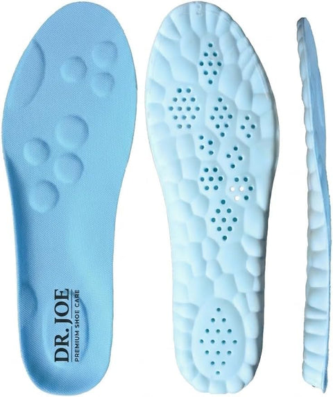 Orthopedic Insole - Premium medical arch support insoles available in multiple vibrant colors and various sizes suitable for both men and women ensuring maximum comfort. (Blue 4, Women (37-41))