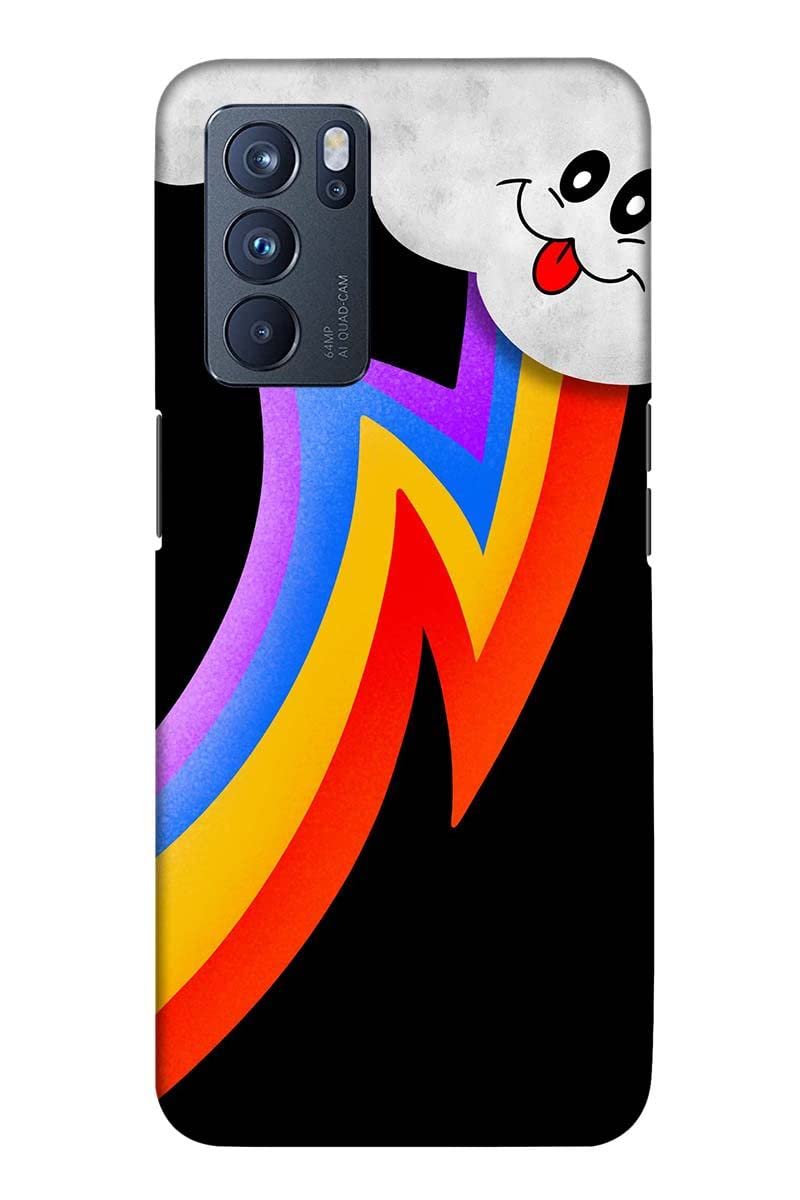 Case Zone CHI Silicone Printed mobile case compatible with Oppo Reno 6 (4G)