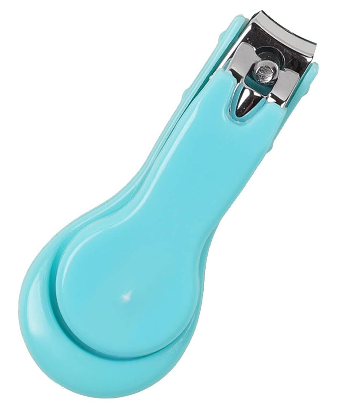 Baby Safety Nail Cutter Clipper Pedicure Manicure Care for Babies (Blue Straight)