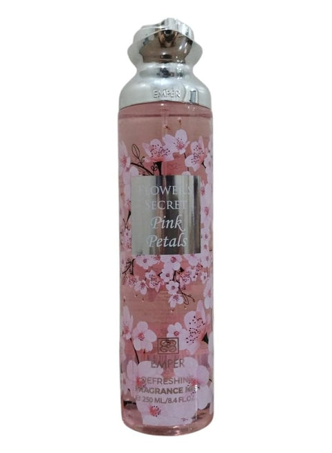 Flower's Secret Pink Petals Refreshing Fragrance Mist For Women - 250 ML