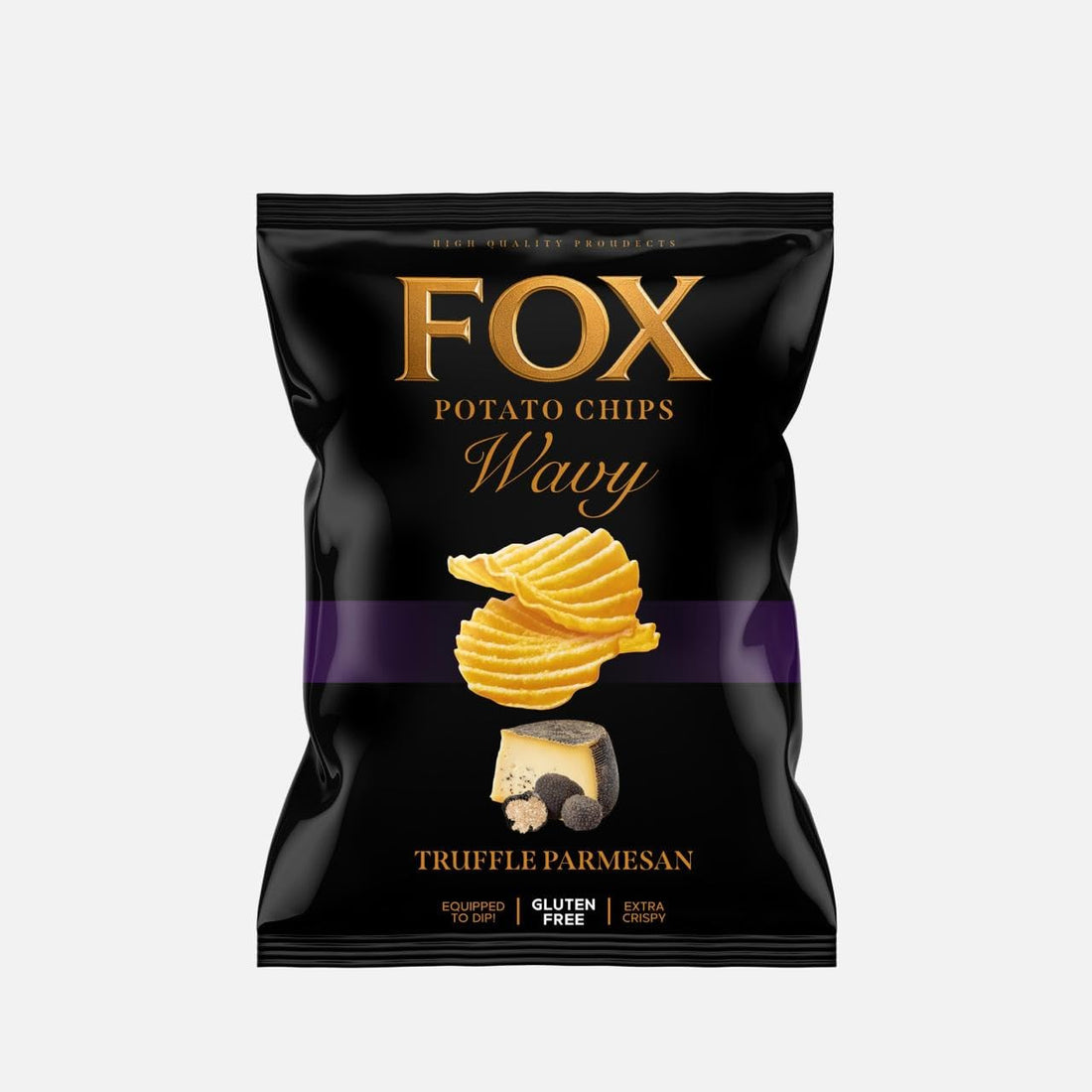 Fox Wavy Truffle Parmesan Chips 46-56 gm
