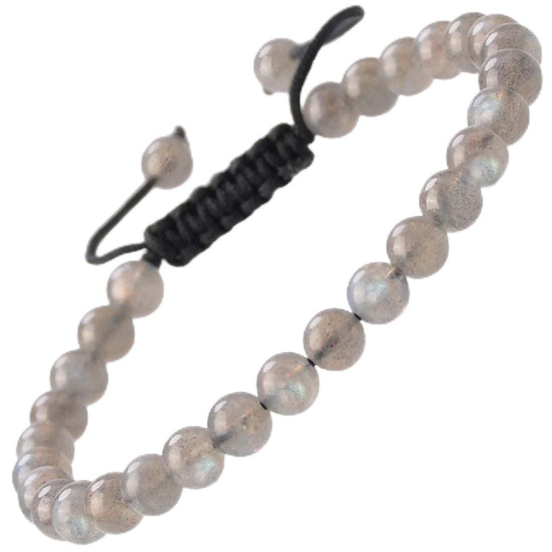 MASSIVE BEADS Natural Healing Power Gemstone Crystal Beads Unisex Adjustable Macrame Bracelets