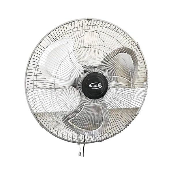Smile Wall Fan 20 Inch, Silver, SML-20W