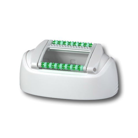 Spare Parts – Massage Cap 81341852 Replacement Attachment Compatible with Braun Silk epil 5 Epilators – Comfort Cap with High-Frequency Massage System for Gentle Epilation – White/Green – 81341852