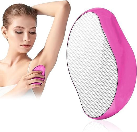 M-M Epilator Painless Hair Removal Exfoliation, Portable, Pink