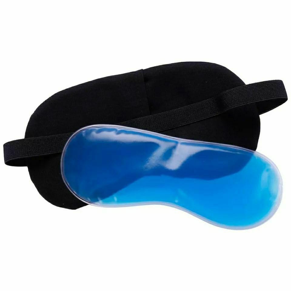 Cooling Gel Eye Mask for Sleeping and Daily Relaxation Comfortable Sleep Mask for Eye Care Multi-Functional Reusable Cold Compress Blindfold Home Use