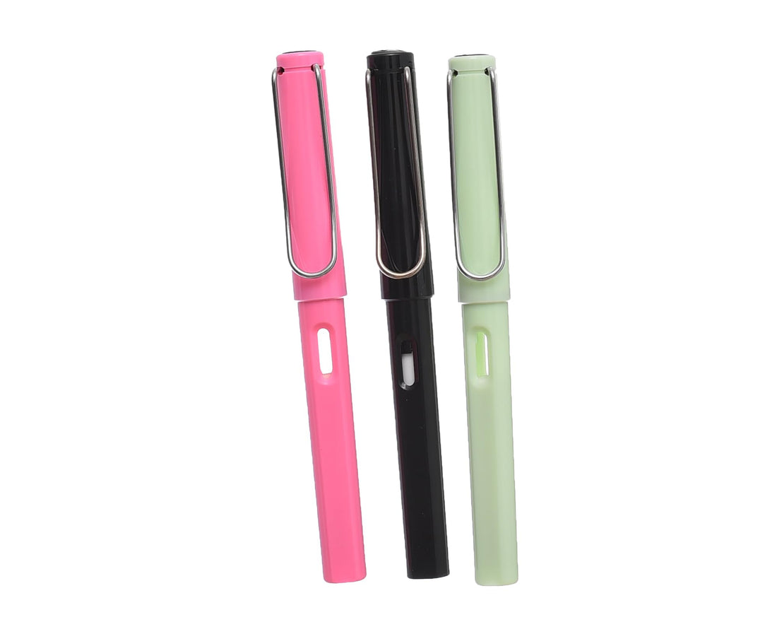 Generic. Forever Lasting Pencil Endless Breakage and Sharpened Pack Of 3 Pens for Writing and Drawing - Multi Color