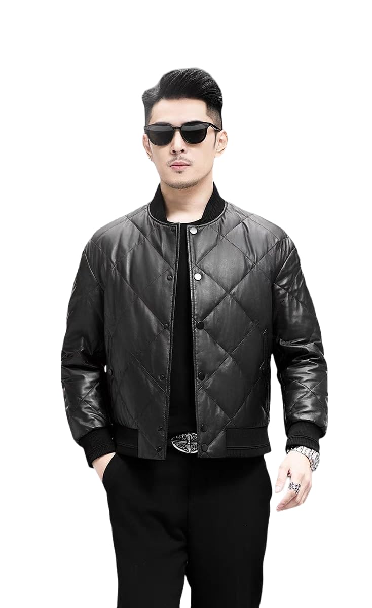 Top leather (M12) mens Smooth Lamb Leather Jacket
