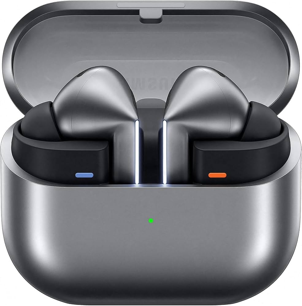 Buds 3 Pro (2026) Bluetooth Earbuds Noise Cancelling HiFi Stereo Sound Fast Charging with Wireless Charging Case for Sports, Calls, Travel (Silver)