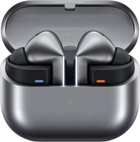 Buds 3 Pro (2026) Bluetooth Earbuds Noise Cancelling HiFi Stereo Sound Fast Charging with Wireless Charging Case for Sports, Calls, Travel (Silver)
