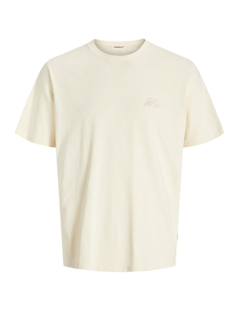 JACK & JONES Mens JORALMERIA BACK TEE SS CREW NECK PLS Classic (pack of 1)