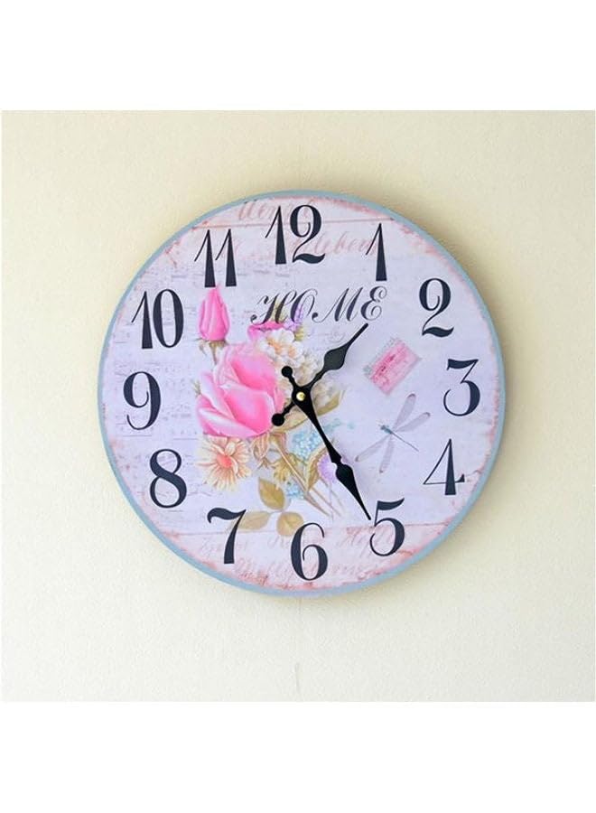 Density Color Printing Art Frameless Wall Clock MultiColour
