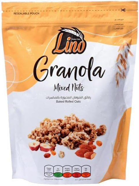 Lino granola mixed nuts, 350g