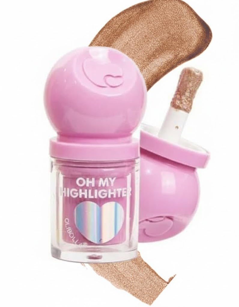 Highlighting Drops - Liquid Highlighter for Face with Metallic Finish-MINI -3