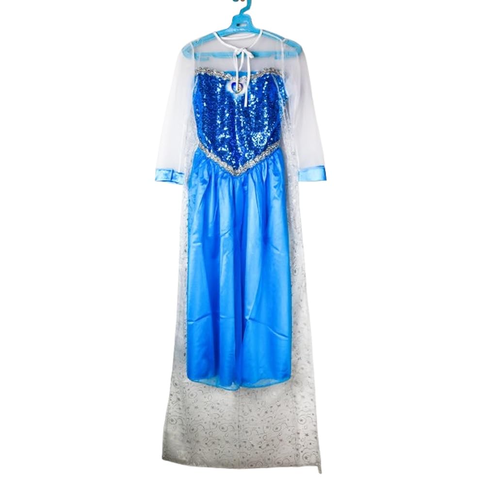 Elsa Princess Cloths M Size 6-7 Years - M