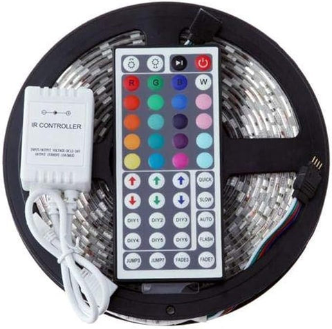 LED Strip Light Bright Colors Multi Color LED Strip Light Strip No Leakage Electricity Can Cut According To The Required Usage 5 Meters Used For Decoration Work At Home And Party Special Occasions