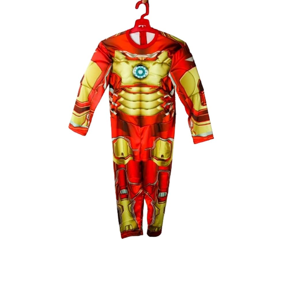 Iron Man Superhero Cloths M Size 6-7 Years - M