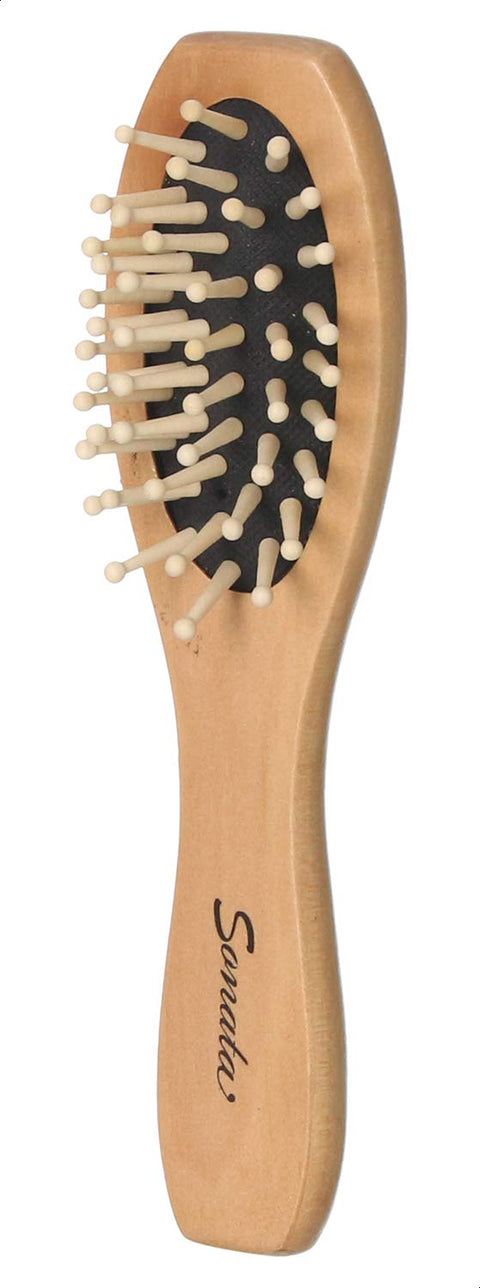 Sonata Wooden Hair Brush - Beige