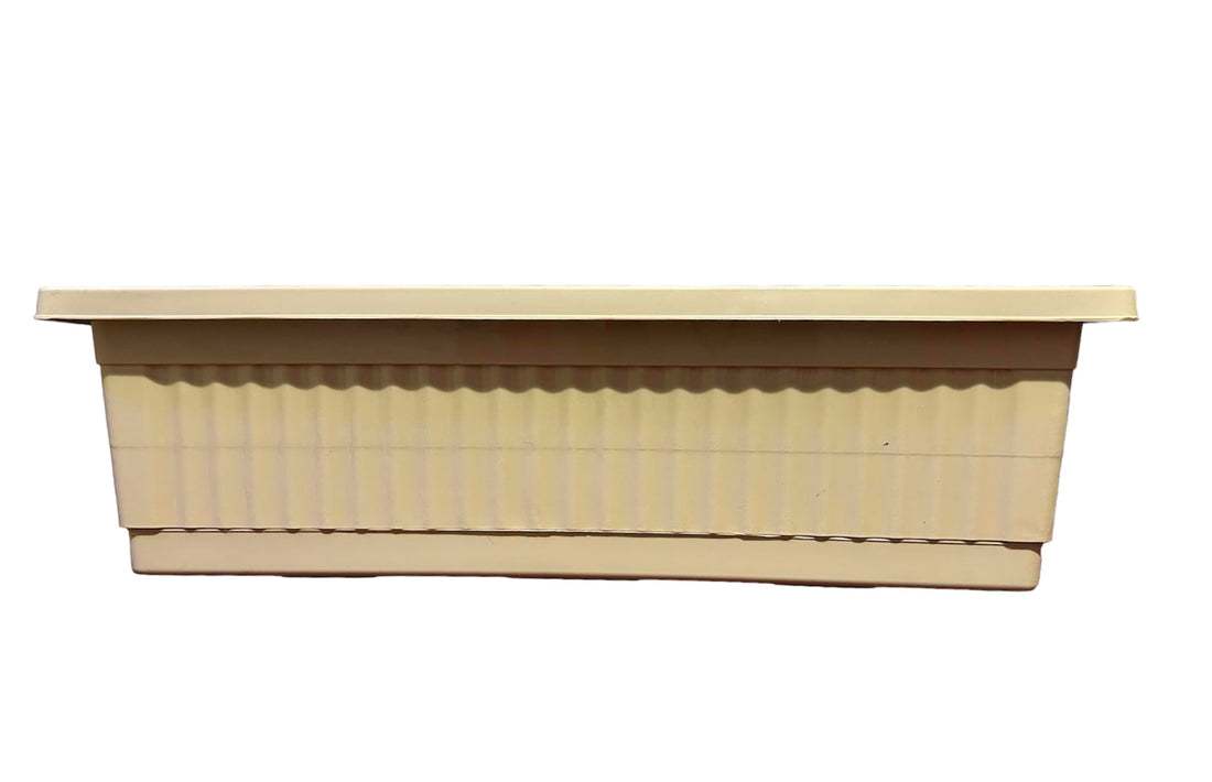 Plant pot 60 cm, beige