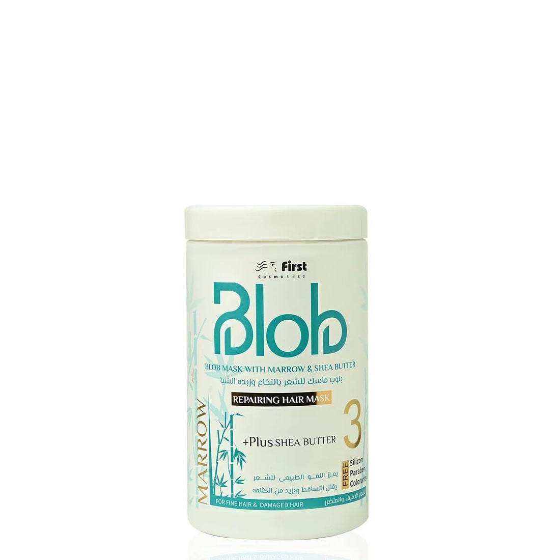 Blob Marrow and Shea Butter Bath Cream 1000 ml, Blue