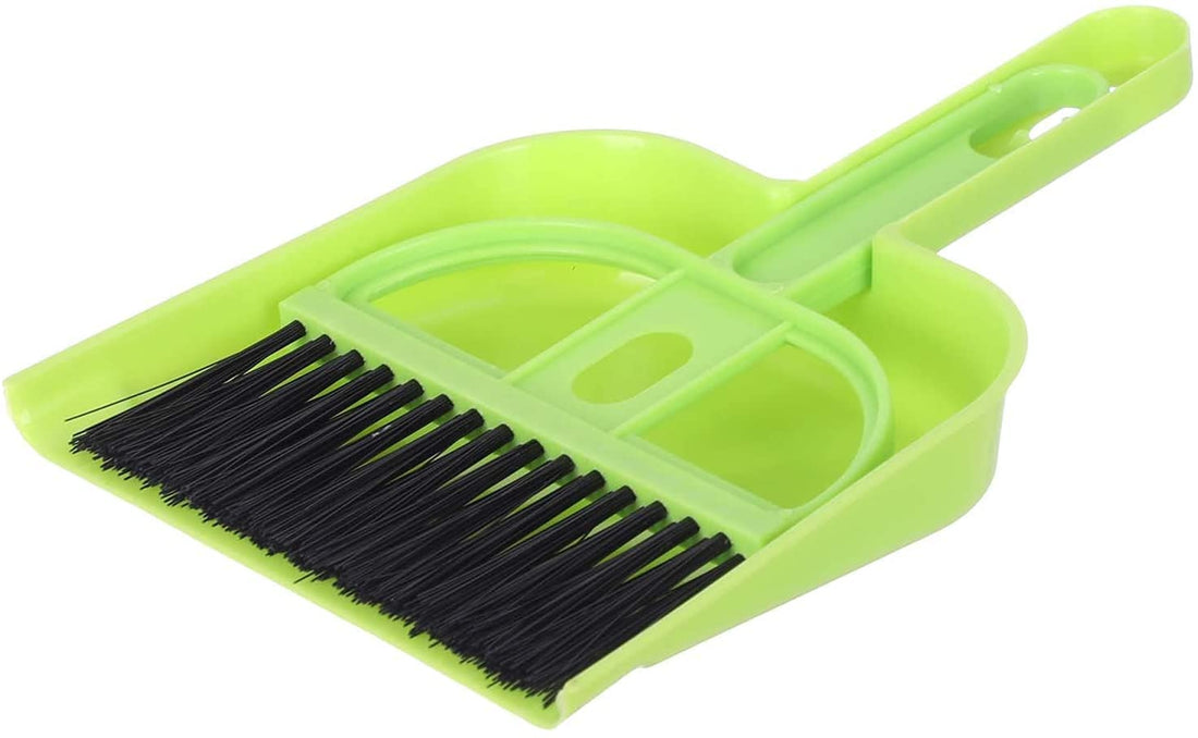 elyassin cleaning plastic scoop and brush - colors vary
