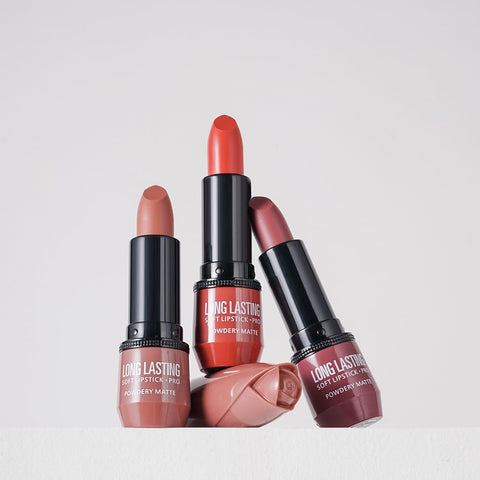 Menow Long Lasting Soft Lipstick Matte 6 Pcs - Collection 2