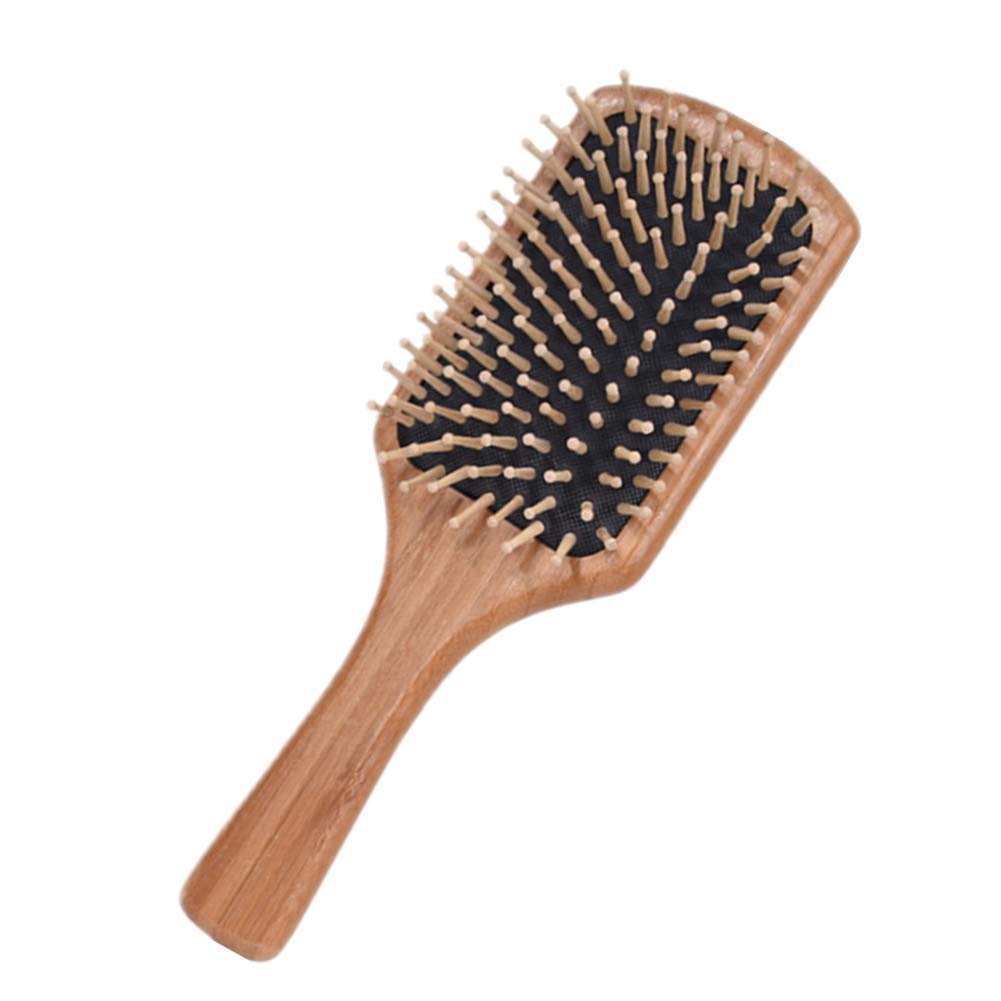 Wooden Hair Brush Scalp Massage Comb with Air Bag Anti-static Hair Care Brush