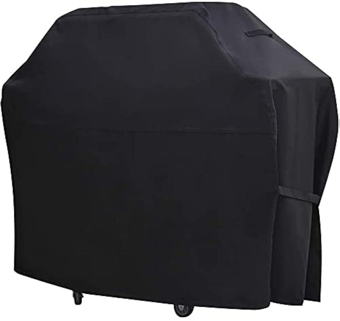 BBQ Grill Cover, Large 210D Heavy Duty Waterproof Barbecue Gas Grill Cover, UV and Fade Resistant Authentic Oxford Material, Fits Weber Char-Broil Nexgrill Brinkmann Grills and More (190x71x117CM)
