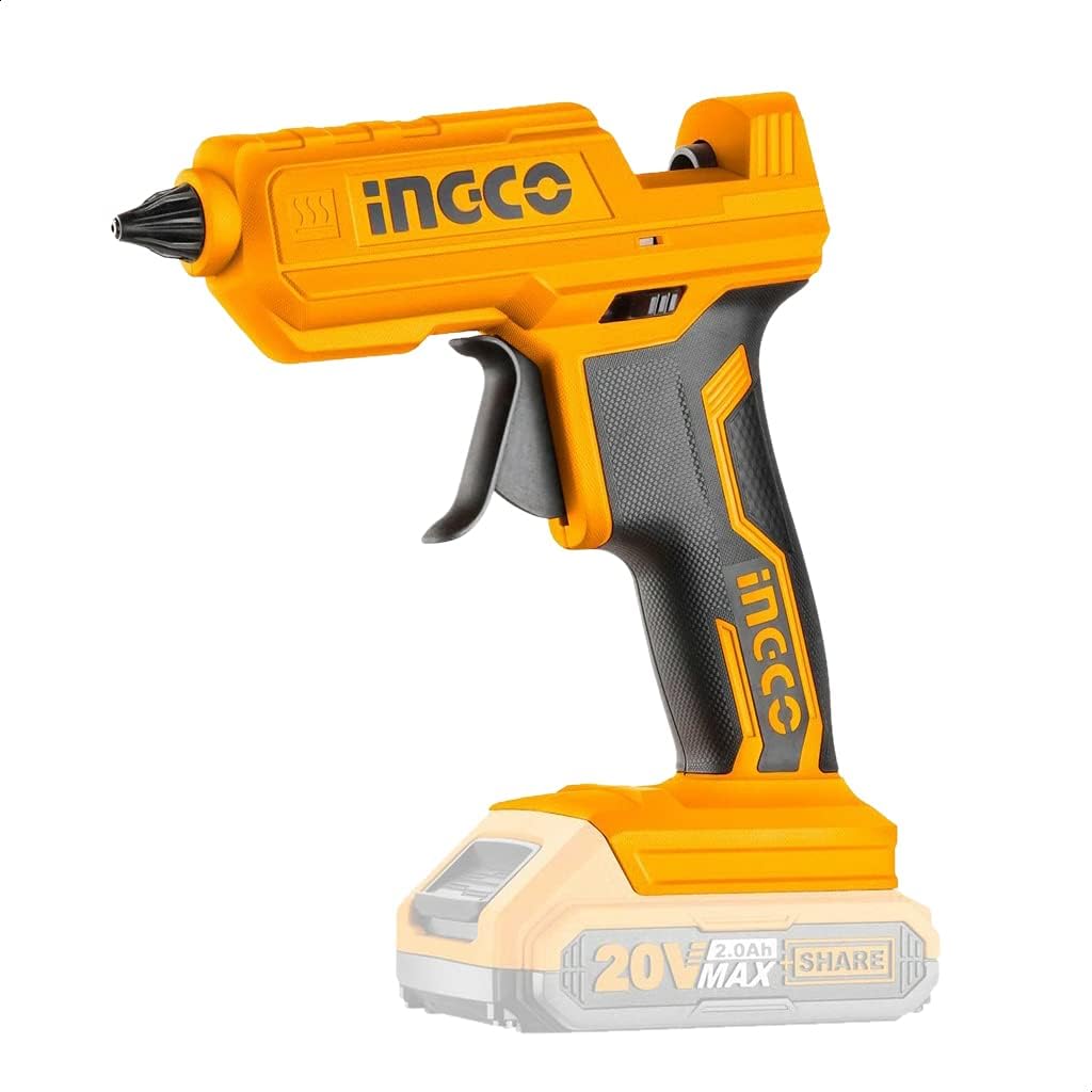 Ingco CGGLI2001 20V Lithium Battery Glue Gun