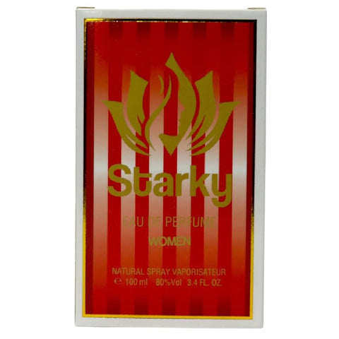 Starky Eau De Perfume Natural Spray Vaporisateur For Women-Red-100ml