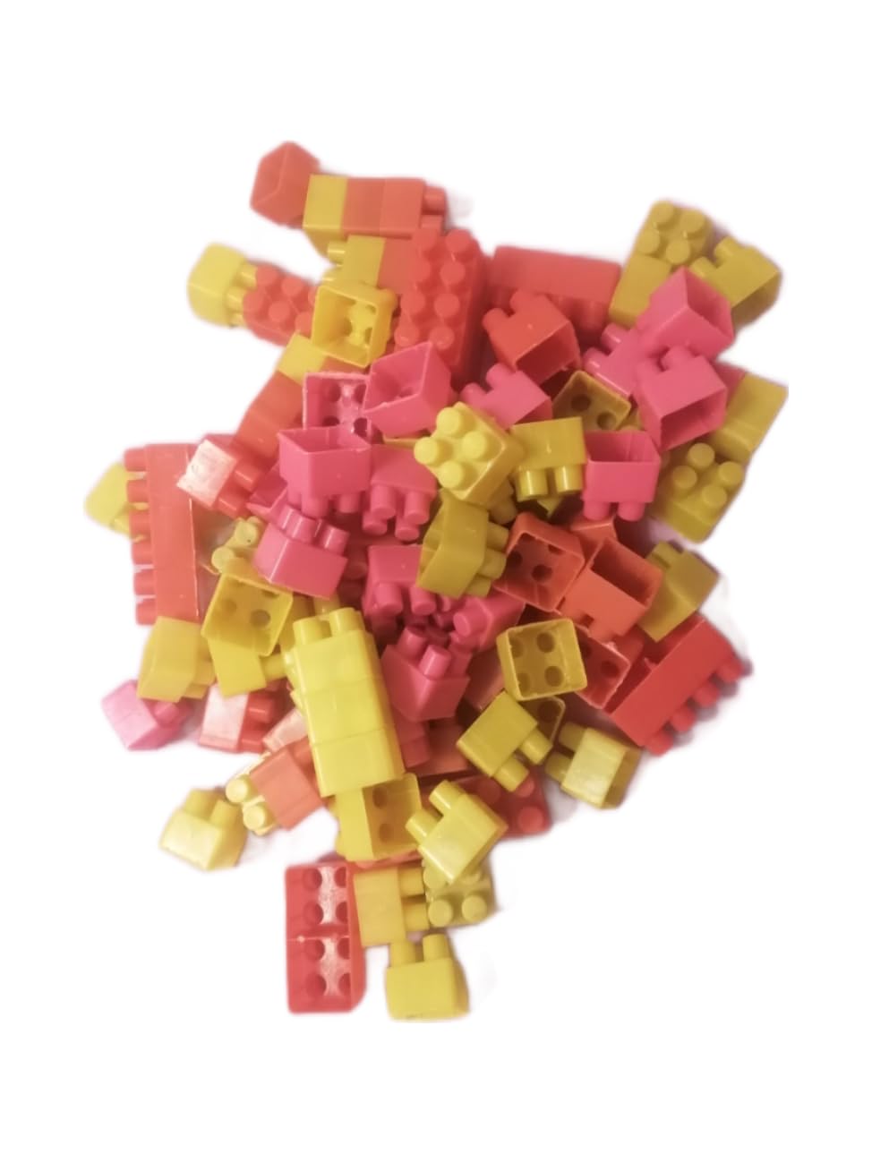 Blocks For Kids Play 100 Pieces - Multi Color