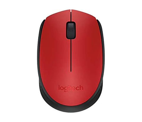 Logitech M171 Wireless Mouse - Red