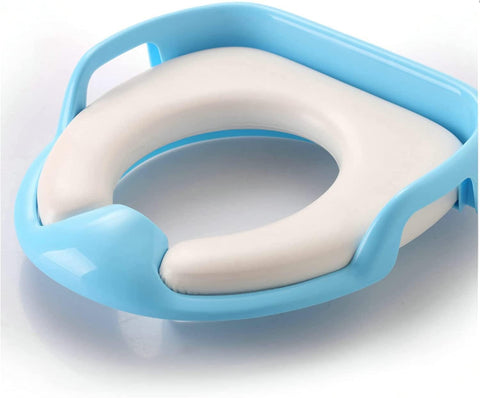 ECVV Potty Training Seat, Potty Seat For Kids, Children, Travel Potty Seat, Potty Toilet Seat, For Baby Girls Or Baby Boys, Training Toilet Seat.(BLUE)