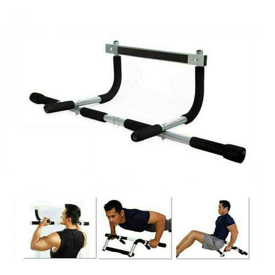 Indoor Fitness Pull Up Bar Horizontal Bar, Perfect Pull Up Bar for Doorway Indoor Horizontal Bar Fitness Gym Home Exercise Durable Portable Gym System