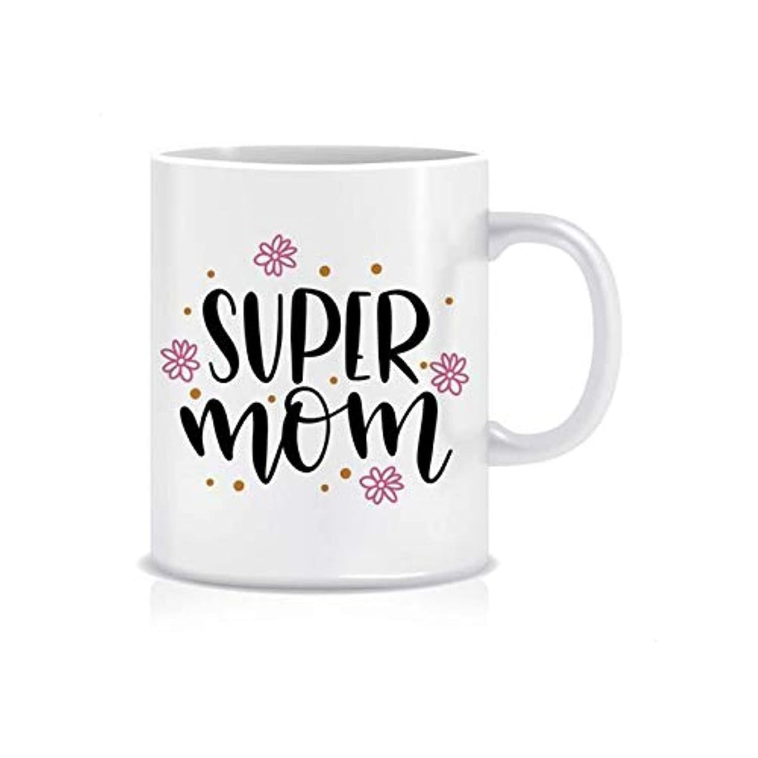 Cashmeera Printd Mug - Super Mom -Ceramic Coffee Cup
