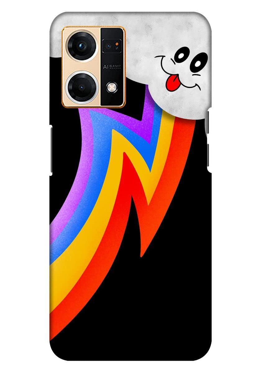 Case Zone CHI Silicone Printed mobile case compatible with Oppo Reno 8 (4G)