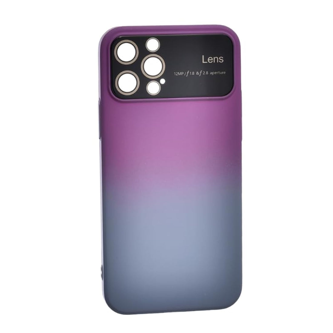 Silicone Back Phone Protection Cover With Amazing Design And Safety Edges For Iphone 12 Pro - Multi Color