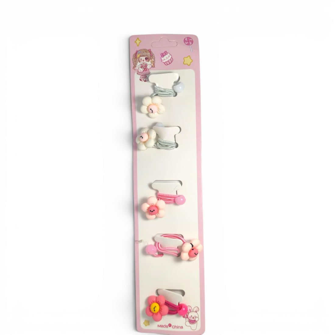 Catch Up Mini Hair Ties Card Set for Women & Girls, Small Elastic Ponytail Holders, Soft No Damage Tiny Hair Bands for Daily Use, Stylish & Comfortable Hair Accessories Pack