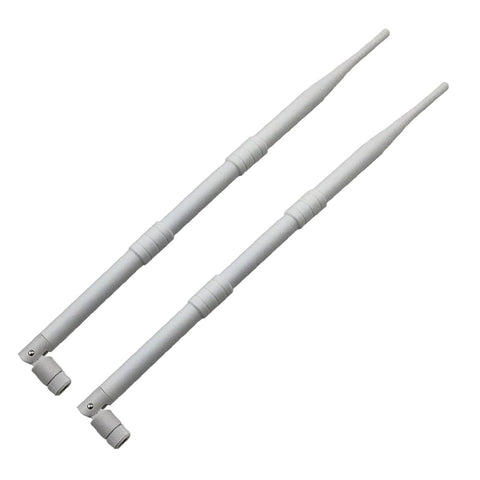 2PCS-9dBi WiFi Antenna 2.4GHz 5.0GHz Omni-Directional Wireless Antenna for Wireless Network Router, PCI/PCIe Card, USB Adapter, IP Camera
