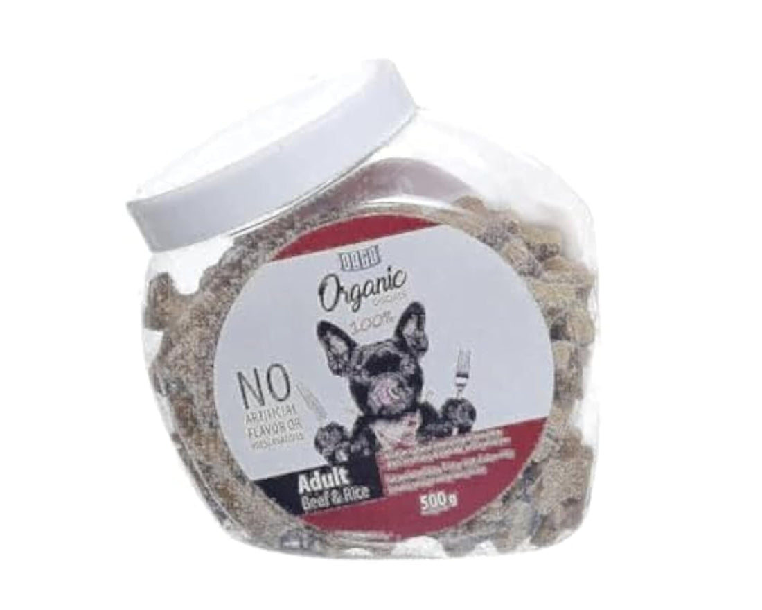 Orgo Organic Biscuits & Crunchy Treats For Dogs 500g)
