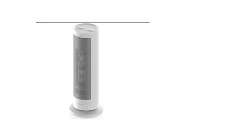 Xiaomi Fan Heater built-in PTC ceramic heater boasts 2,000W,White