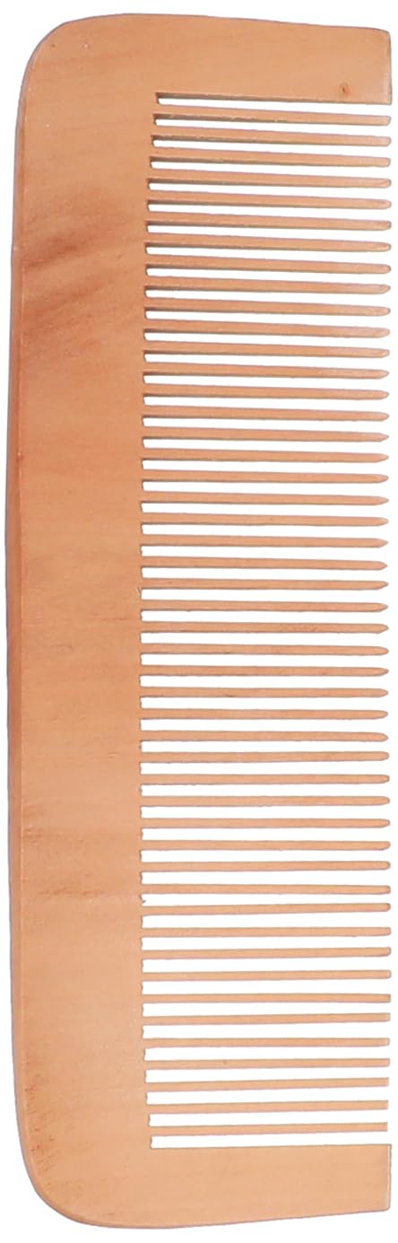 Sonata Long Wood Hair Comb Thin Holes