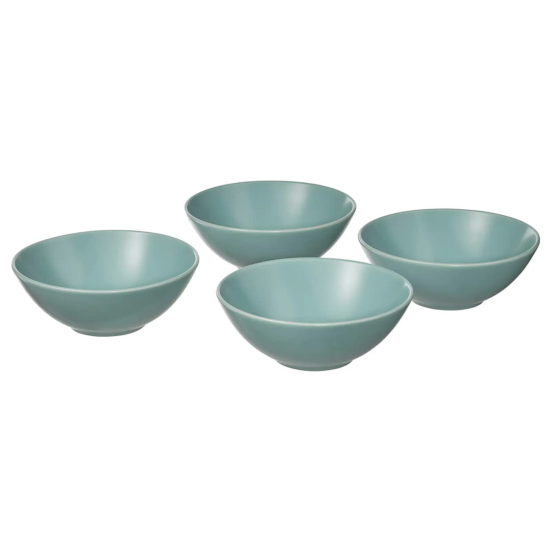 I-K-E-A Bowl with Finchley Refill Pen, Matt Light Turquoise, 16cm