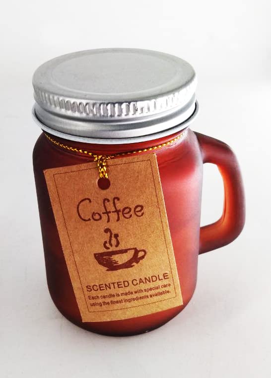 Natural Wax Pot with Volatile Fragrances (Creamy Coffee Scent)